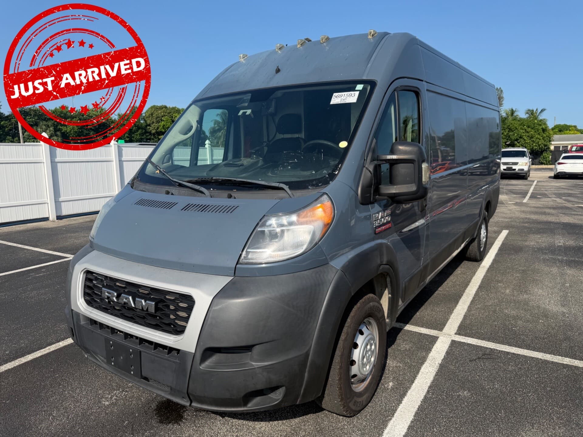 2021 RAM PROMASTER 3500 CARGO VAN HIGH ROOF 159"WB EXT photo 1